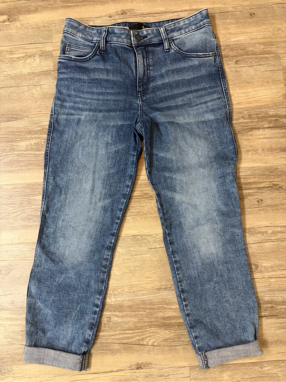 Kut from the Kloth Meghan High Rise Ankle Cigarette Jeans size 6